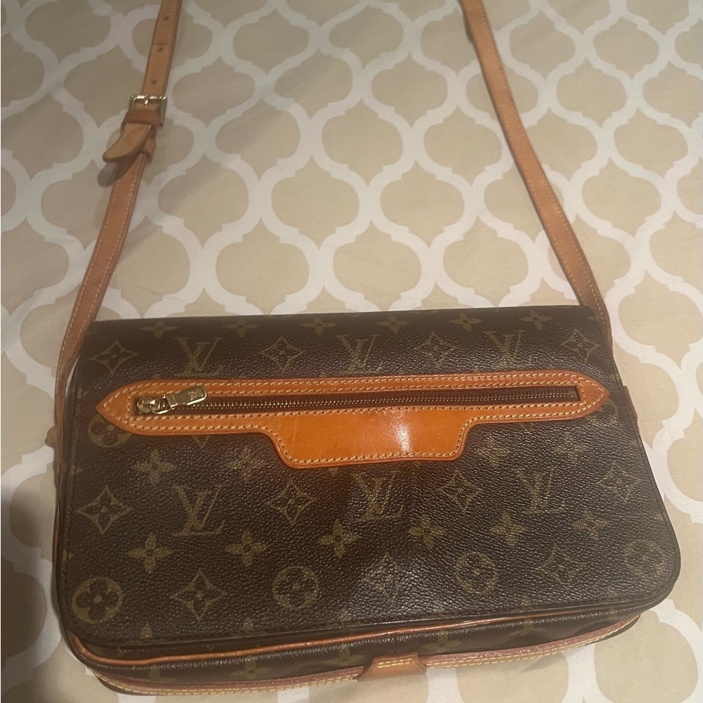 Louis Vuitton Brown Monogram Crossbody Bag